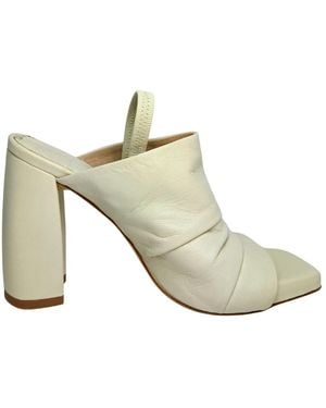 Ixos Schoenen ,Wit ,Leer Akita - Metallic