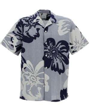 Paul Smith Short Sleeve Shirts - Blue