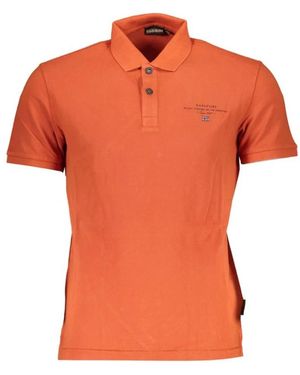 Napapijri Polo Shirts - Orange