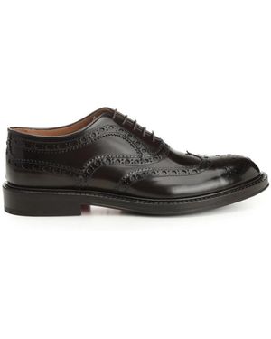 Corvari Wembley Brogue Schnürschuh - Schwarz