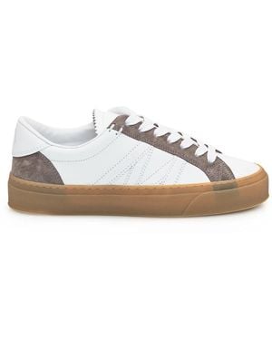 Moncler Premium Leather Trainer - White
