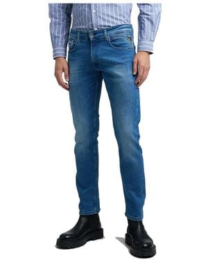 Replay Slim-Fit Jeans - Azul
