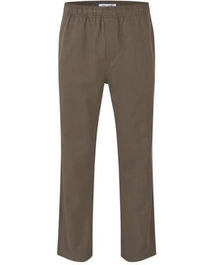 Samsøe & Samsøe Straight Trousers - Grey