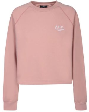 A.P.C. Sweatshirts & Hoodies > Sweatshirts - Roze
