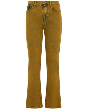 Alberta Ferretti Bootcut Jeans - Green