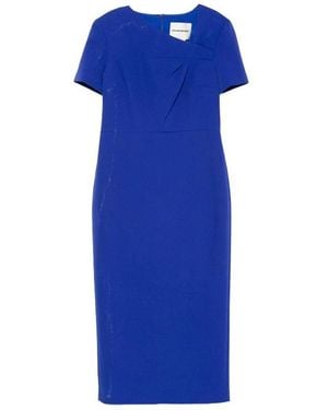 Roland Mouret 058Ma-Lcp Jurk - Blauw
