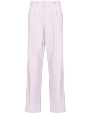 Soallure Rechte Broek - Paars