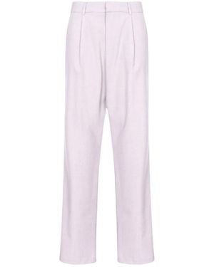 Soallure Straight Leg Hose - Lila