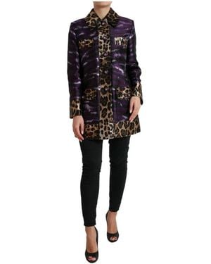 Dolce & Gabbana Trenchcoat Jacke - Schwarz