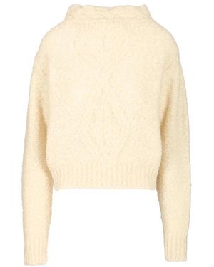 Isabel Marant Round-Neck Knitwear - Neutro