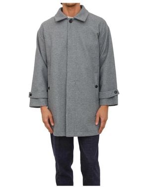 RICHMOND Single-Breasted Coats - Grey