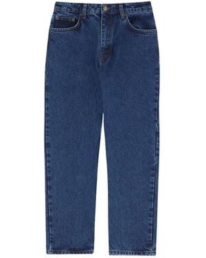 Skall Studio Jeans ,Blauw ,Katoen Allison Cropped Jeans