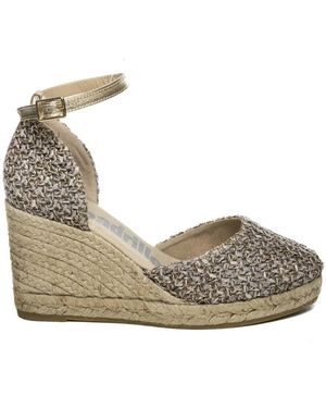Espadrilles Cira Monte Wedge - Metallic