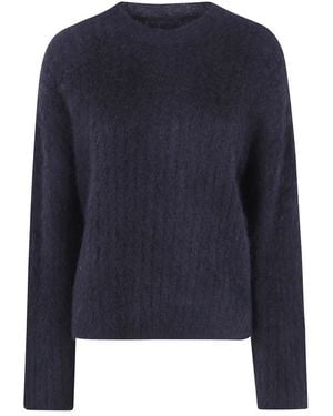 Uma Wang Round-Neck Knitwear - Azul