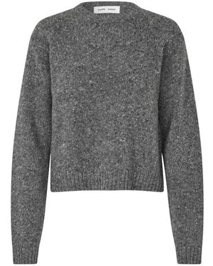 Samsøe & Samsøe Round-Neck Knitwear - Gris