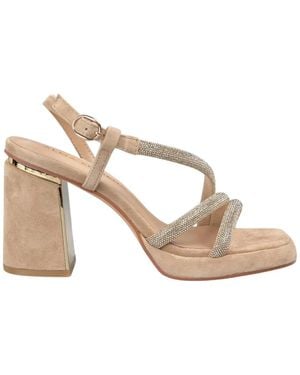 Alma En Pena. High Heel Sandals - White
