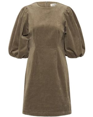 Soaked In Luxury Short Dresses - Neutro
