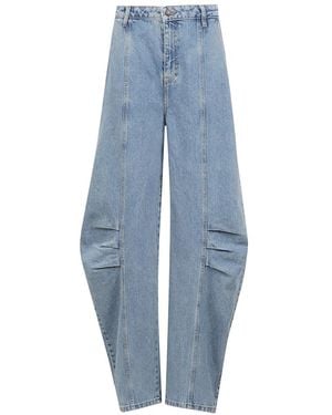 ROTATE BIRGER CHRISTENSEN Loose-Fit Jeans - Azul