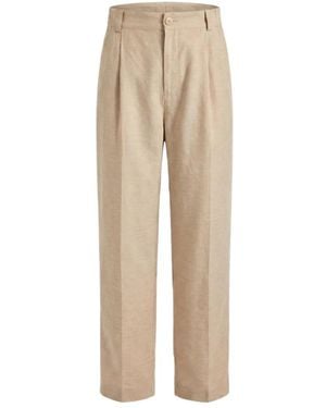 Jacquemus Wide Trousers - Natural