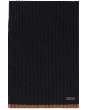 Moorer Winter Scarves - Black