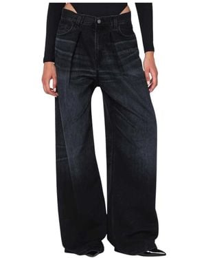 Haikure Wide Jeans - Black
