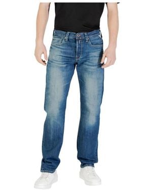 Replay Straight Jeans - Azul