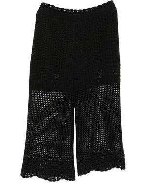 IRO Cropped Trousers - Nero