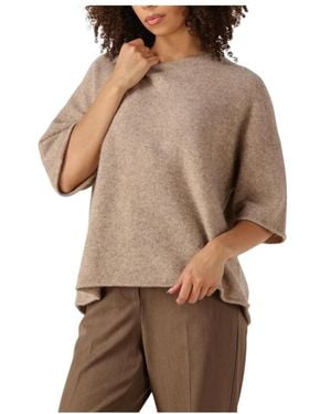 Second Female Round-Neck Knitwear - Bruin