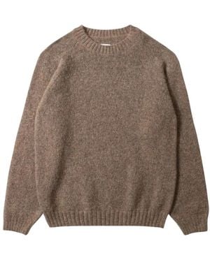 Edmmond Studios Rundhals-Strickware - Braun