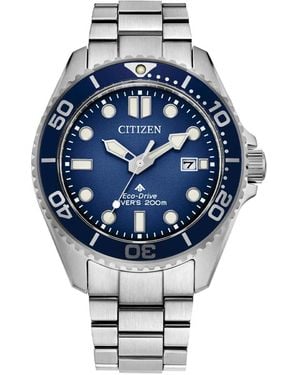 Citizen Taucher Eco Drive 200 Mt 40Mm - Blau