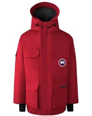 Canada Goose Down Jackets - Red
