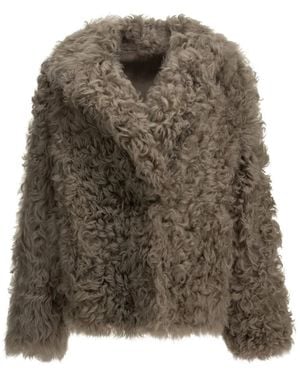 Blancha Jassen ,Leer 26133300Tortora Jas - Groen