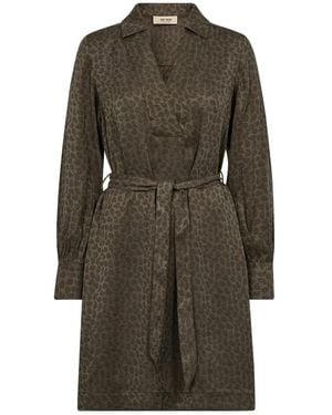 Mos Mosh Shirt Dresses - Vert