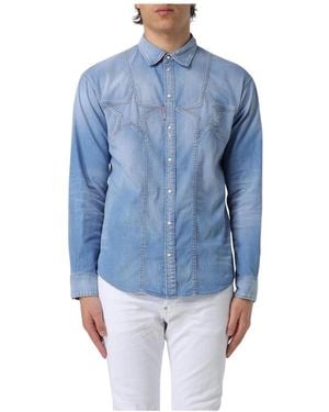 DSquared² Casual Shirts - Blauw