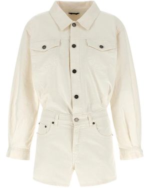 Haikure Playsuits - White