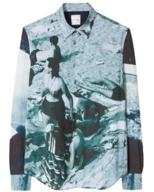 Paul Smith Casual Shirts - Blue