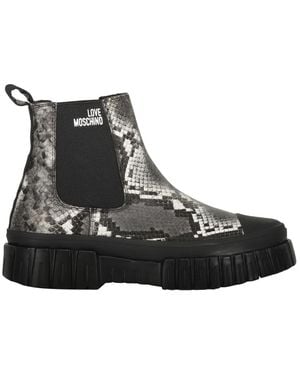 Love Moschino Chelsea Boots - Black