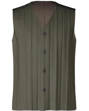 Issey Miyake Vests - Verde