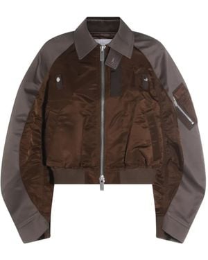 Sacai Jackets _Ny - Brown