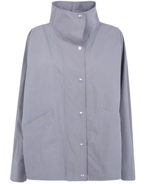 TOTEME Zomer Parachute Jas - Blauw