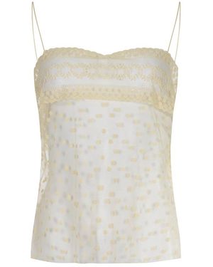 Alberta Ferretti Sleeveless Tops - Bianco