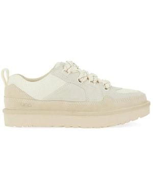 UGG Schoenen ,Wit ,Suède Lo Lowmel Sneaker