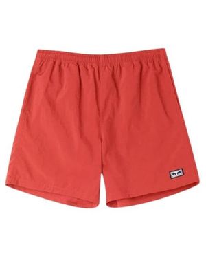 Obey Casual Shorts - Red