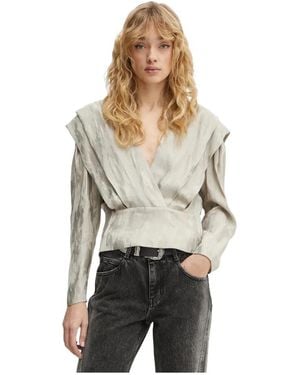 IRO Tabia Blouse - Grijs