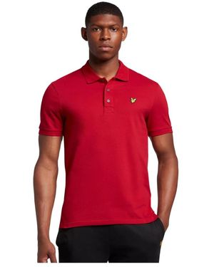 Lyle & Scott Polo Shirts - Red