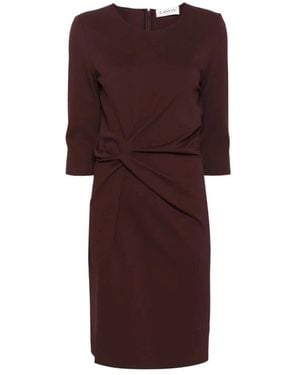Lanvin Short Dresses - Purple