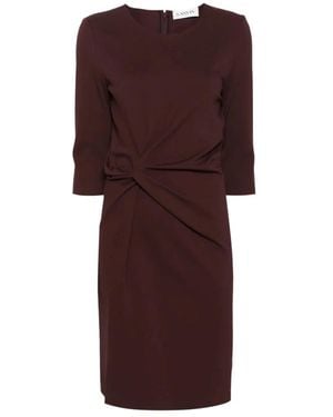 Lanvin Short Dresses - Purple