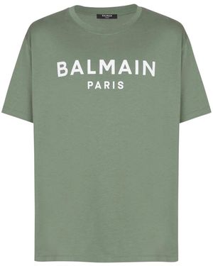 Balmain T-Shirts - Green