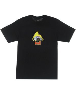 Huf T-Shirts - Black