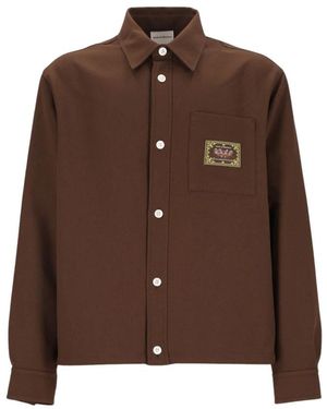 Drole de Monsieur Casual Shirts - Brown
